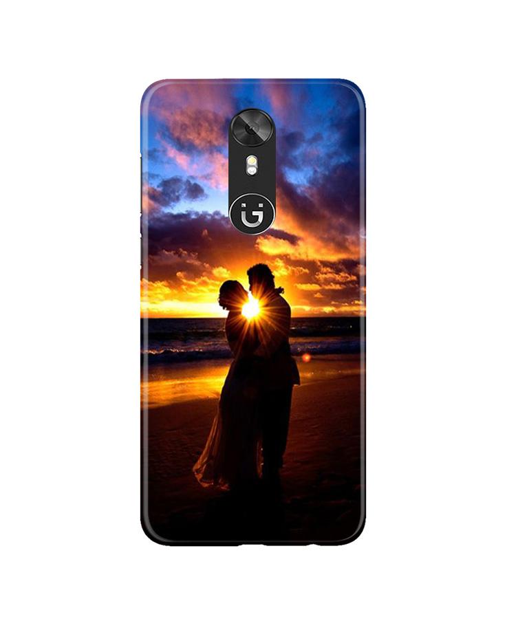 Couple Sea shore Case for Gionee A1