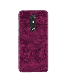 Purple Backround Mobile Back Case for Gionee A1 (Design - 22)
