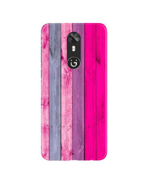 Wooden look Mobile Back Case for Gionee A1 (Design - 24)