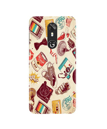 Vintage Mobile Back Case for Gionee A1 (Design - 35)