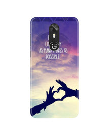 Fall in love Mobile Back Case for Gionee A1 (Design - 50)