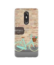 Happiness Mobile Back Case for Gionee A1 (Design - 53)
