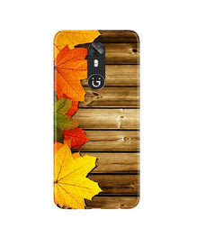 Wooden look3 Mobile Back Case for Gionee A1 (Design - 61)