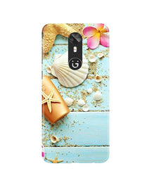 Sea Shells Mobile Back Case for Gionee A1 (Design - 63)