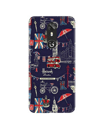 Love London Mobile Back Case for Gionee A1 (Design - 75)