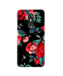 Red Rose2 Mobile Back Case for Gionee A1 (Design - 81)