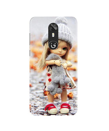 Cute Doll Mobile Back Case for Gionee A1 (Design - 93)