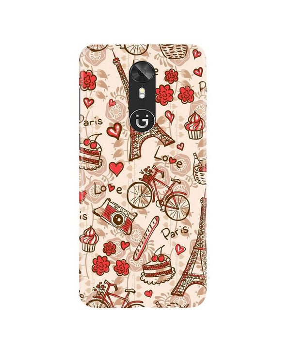 Love Paris Case for Gionee A1  (Design - 103)