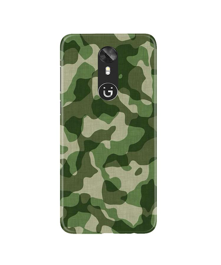Army Camouflage Case for Gionee A1  (Design - 106)