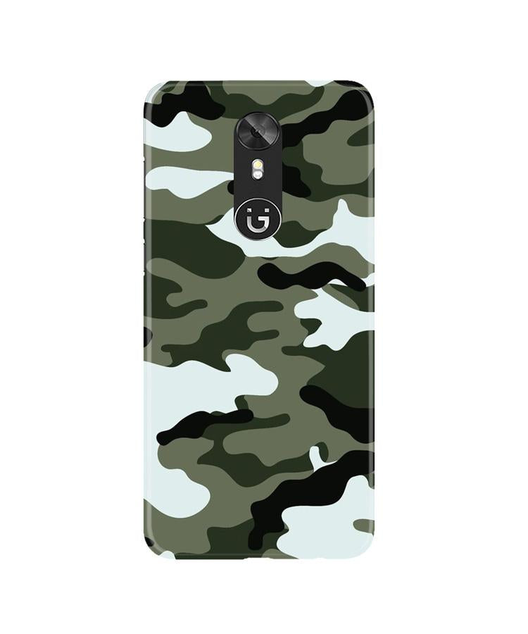 Army Camouflage Case for Gionee A1(Design - 108)