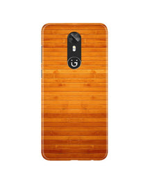 Wooden Look Mobile Back Case for Gionee A1  (Design - 111)