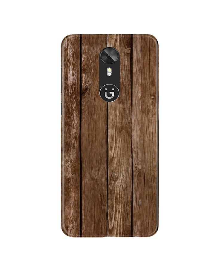Wooden Look Case for Gionee A1(Design - 112)