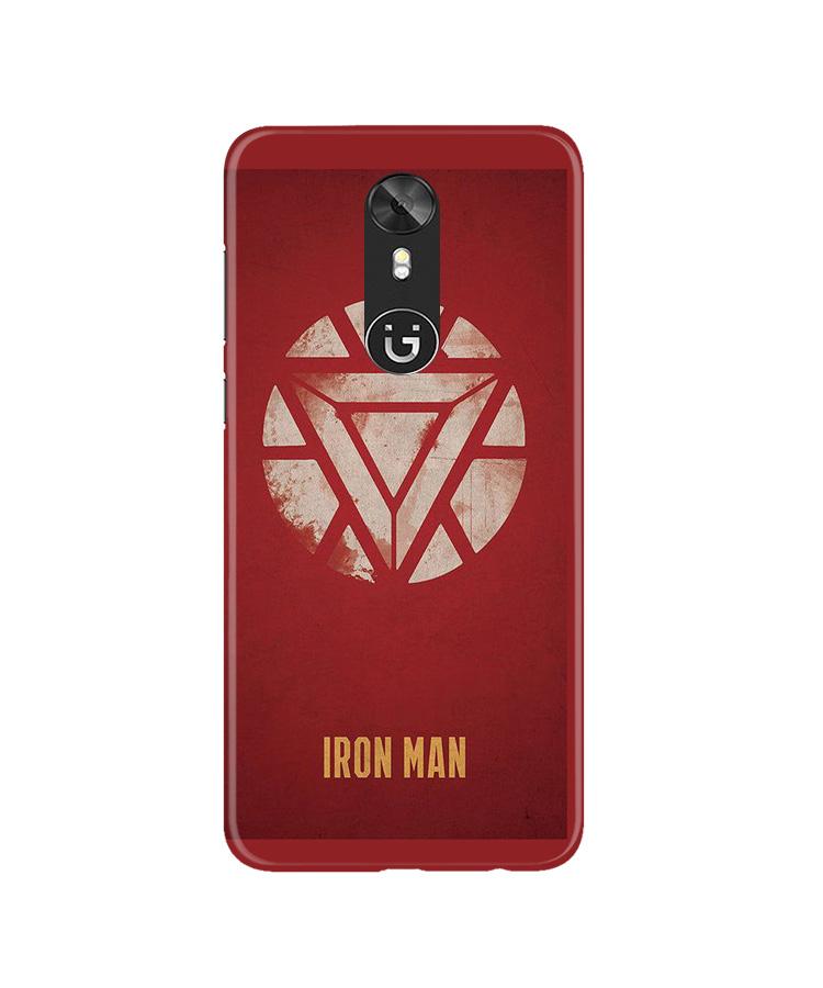 Iron Man Superhero Case for Gionee A1(Design - 115)
