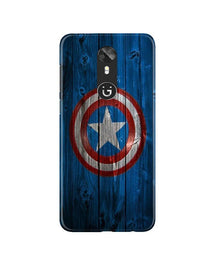 Captain America Superhero Mobile Back Case for Gionee A1  (Design - 118)