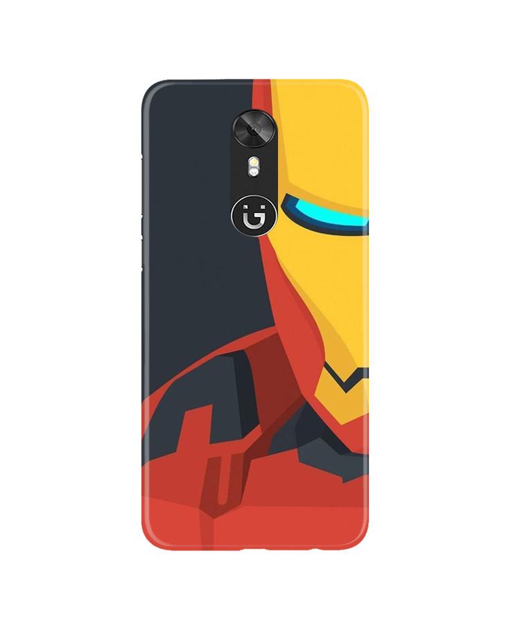 Iron Man Superhero Case for Gionee A1(Design - 120)