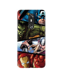 Avengers Superhero Mobile Back Case for Gionee A1  (Design - 124)
