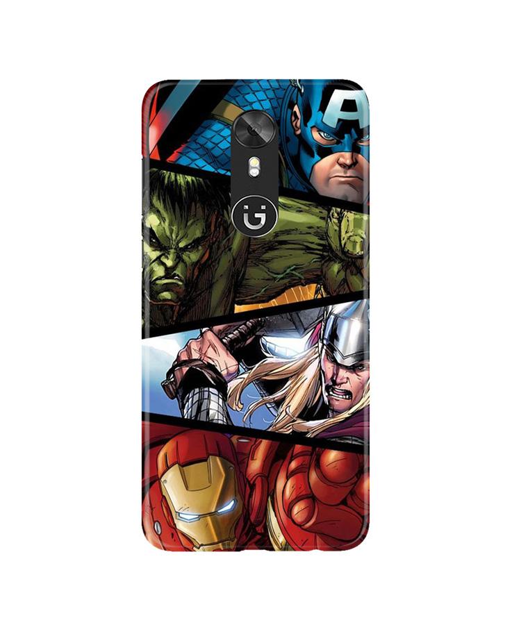 Avengers Superhero Case for Gionee A1  (Design - 124)
