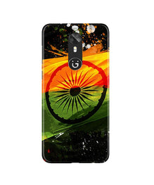 Indian Flag Mobile Back Case for Gionee A1  (Design - 137)
