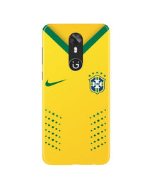 Brazil Mobile Back Case for Gionee A1  (Design - 176)