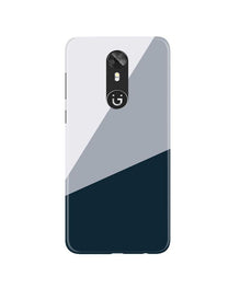 Blue Shade Mobile Back Case for Gionee A1 (Design - 182)
