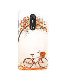 Bicycle Mobile Back Case for Gionee A1 (Design - 192)