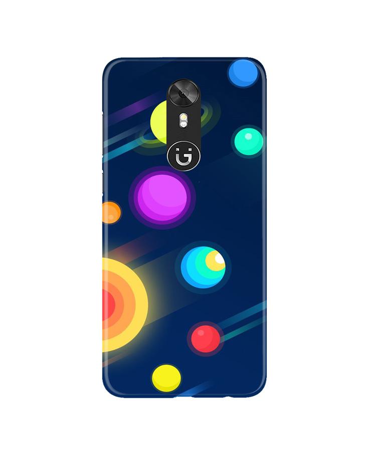 Solar Planet Case for Gionee A1 (Design - 197)