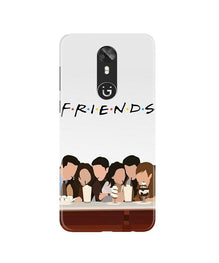 Friends Mobile Back Case for Gionee A1 (Design - 200)