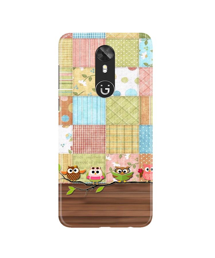 Owls Case for Gionee A1 (Design - 202)
