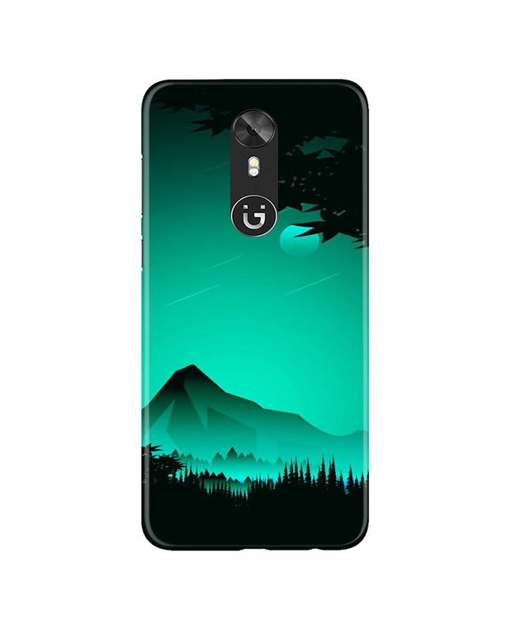 Moon Mountain Case for Gionee A1 (Design - 204)