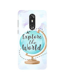 Explore the World Mobile Back Case for Gionee A1 (Design - 207)