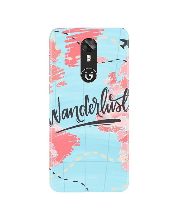 Wonderlust Travel Case for Gionee A1 (Design No. 223)