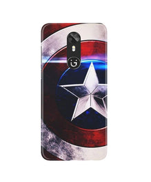 Captain America Shield Mobile Back Case for Gionee A1 (Design - 250)