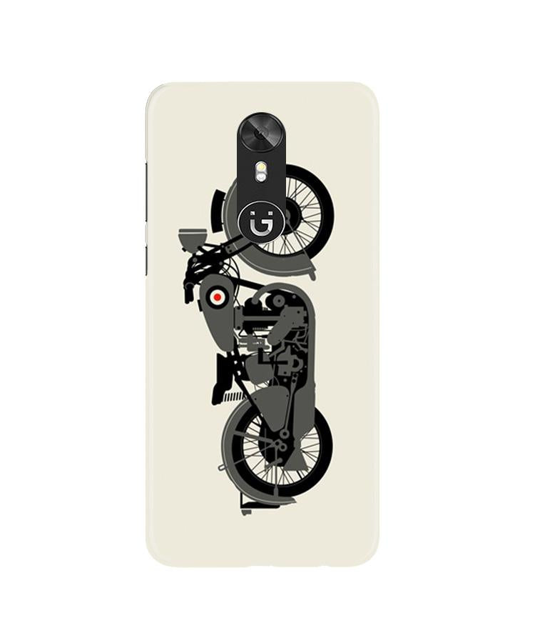 MotorCycle Case for Gionee A1 (Design No. 259)
