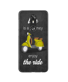 Life is a Journey Mobile Back Case for Gionee A1 (Design - 261)