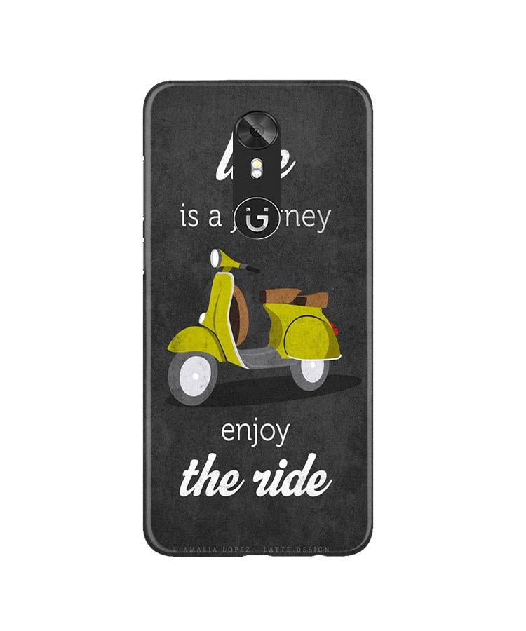 Life is a Journey Case for Gionee A1 (Design No. 261)