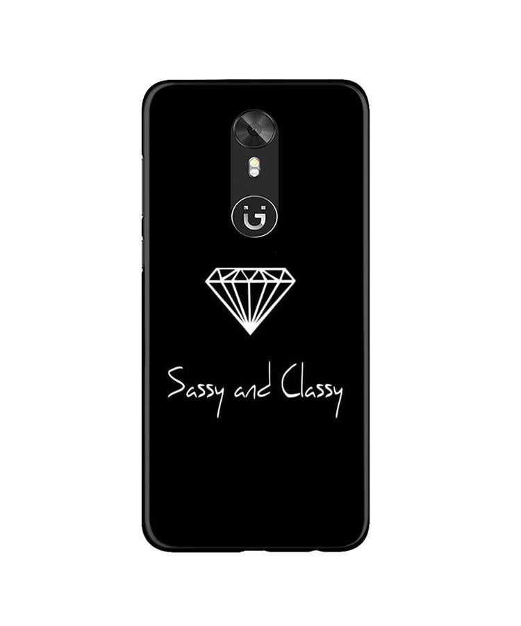 Sassy and Classy Case for Gionee A1 (Design No. 264)
