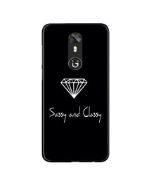 Sassy and Classy Mobile Back Case for Gionee A1 (Design - 264)