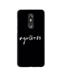 #GirlBoss Mobile Back Case for Gionee A1 (Design - 266)