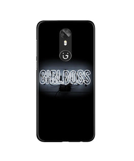 Girl Boss Black Case for Gionee A1 (Design No. 268)