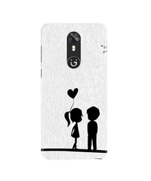 Cute Kid Couple Mobile Back Case for Gionee A1 (Design - 283)