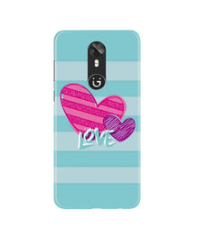 Love Mobile Back Case for Gionee A1 (Design - 299)