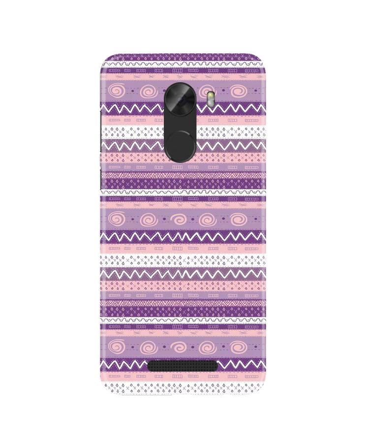 Zigzag line pattern3 Case for Gionee A1 Lite