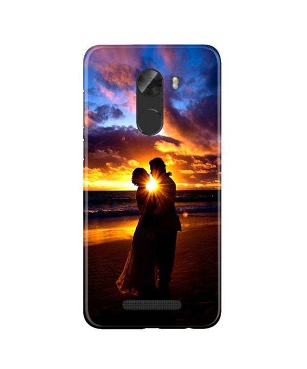 Couple Sea shore Case for Gionee A1 Lite