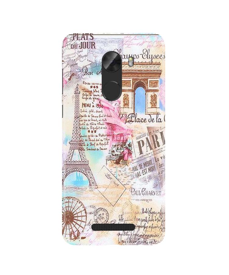 Paris Eiftel Tower Case for Gionee A1 Lite
