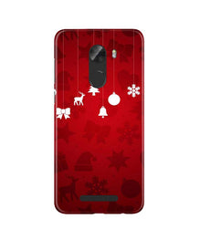 Christmas Mobile Back Case for Gionee A1 Lite (Design - 78)