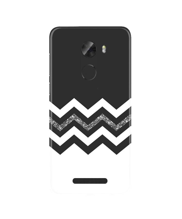 Black white Pattern2Case for Gionee A1 Lite