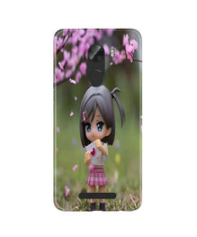 Cute Girl Mobile Back Case for Gionee A1 Lite (Design - 92)