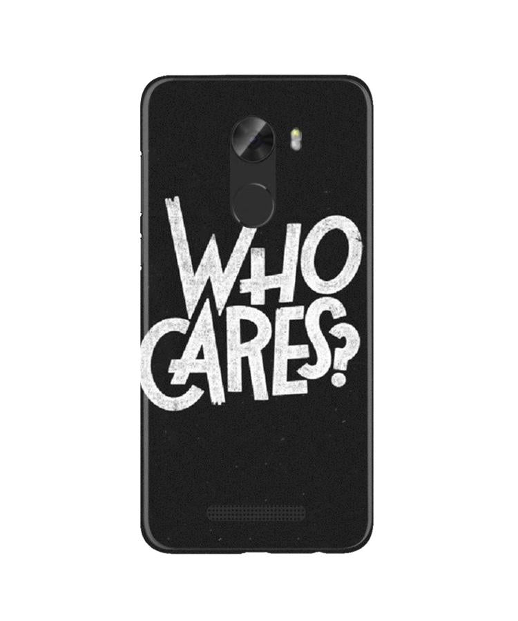 Who Cares Case for Gionee A1 Lite