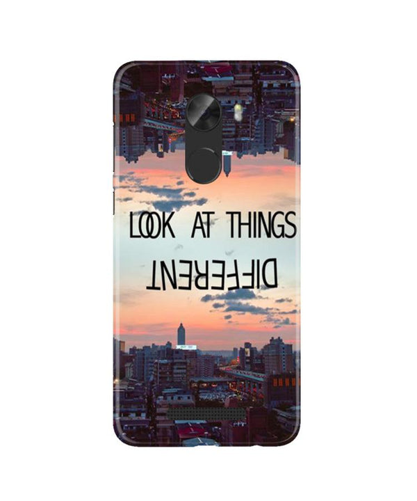 Look at things different Case for Gionee A1 Lite