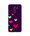Purple Background Case for Gionee A1 Lite  (Design - 107)